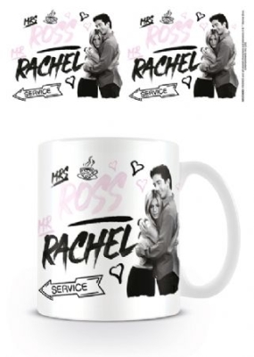 Friends - Friends (Mrs Ross Mr Rachel) Mug i gruppen MERCHANDISE / Mugg / TV-serie hos Bengans Skivbutik AB (4063708)