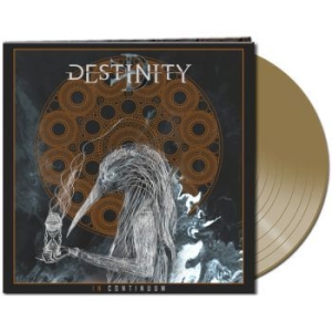 Destinity - In Continuum (Gold Vinyl Lp) i gruppen VINYL / Hårdrock/ Heavy metal hos Bengans Skivbutik AB (4065260)
