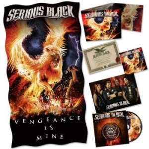 Serious Black - Vengeance Is Mine (Limited Boxset) i gruppen CD / Hårdrock/ Heavy metal hos Bengans Skivbutik AB (4065270)