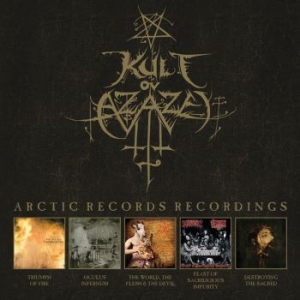Kult Ov Azazel - Arctic Records Recordings (5 Cd) i gruppen CD / Hårdrock/ Heavy metal hos Bengans Skivbutik AB (4065726)