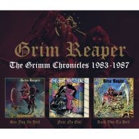 Grim Reaper - Grimm Chronicles 1983-1987 (3 Cd) i gruppen CD / Hårdrock hos Bengans Skivbutik AB (4065729)