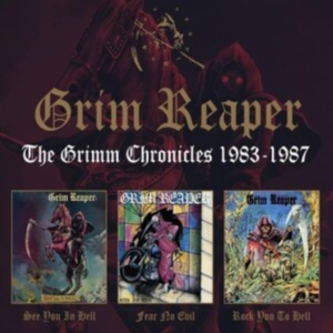 Grim Reaper - Grimm Chronicles 1983-1987 (3 Cd) i gruppen CD / Hårdrock hos Bengans Skivbutik AB (4065729)
