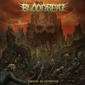 Bloodbeat - Process Of Extinction i gruppen CD / Hårdrock hos Bengans Skivbutik AB (4065731)
