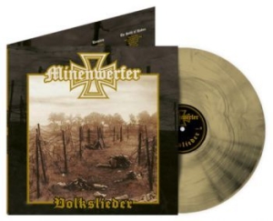 Minenwerfer - Volkslieder (Gold Marbled Vinyl Lp) i gruppen VINYL / Hårdrock/ Heavy metal hos Bengans Skivbutik AB (4066392)