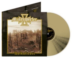 Minenwerfer - Volkslieder (Gold Vinyl Lp) i gruppen VINYL / Hårdrock/ Heavy metal hos Bengans Skivbutik AB (4066393)