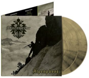Minenwerfer - Alpenpässe (Gold Marbled Vinyl 2 Lp i gruppen VINYL / Hårdrock hos Bengans Skivbutik AB (4066395)