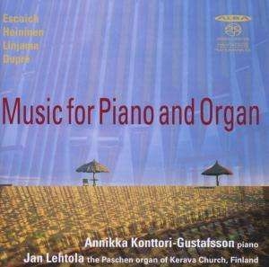 Various - Music For Piano And Organ i gruppen MUSIK / SACD / Klassiskt hos Bengans Skivbutik AB (4066469)