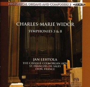 Charles-Marie Widor - Organ Symphonies Nos. 3 & 8 i gruppen MUSIK / SACD / Klassiskt hos Bengans Skivbutik AB (4066902)