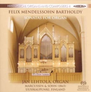 Felix Mendelssohn - Sonatas For Organ i gruppen MUSIK / SACD / Klassiskt hos Bengans Skivbutik AB (4066918)