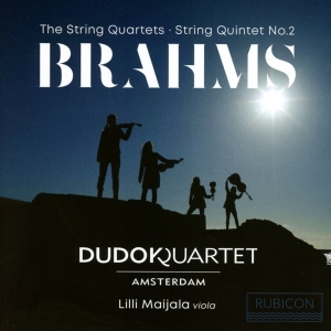 Dudok Quartet Amsterdam - Brahms: Streichquartette 1-3/Streichquintett 2 i gruppen CD / Klassiskt,Övrigt hos Bengans Skivbutik AB (4068819)