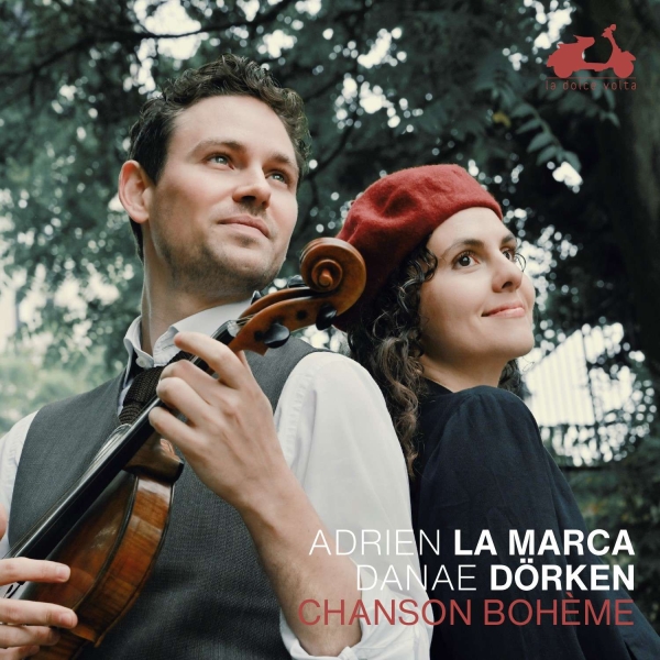 La Marca Adrien Dorken Danae - Chanson Bohème i gruppen CD / Klassiskt hos Bengans Skivbutik AB (4068820)