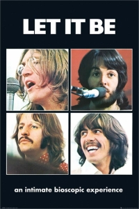 The Beatles - Let it Be Poster  91,5 X 61 Cm i gruppen MERCHANDISE / Merch / Pop-Rock hos Bengans Skivbutik AB (4068955)