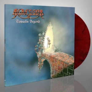 Agressor - Towards Beyond (Red/Black Marbled V i gruppen VINYL / Hårdrock/ Heavy metal hos Bengans Skivbutik AB (4069336)