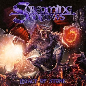 Screaming Shadows - Legacy Of Stone i gruppen CD / Hårdrock/ Heavy metal hos Bengans Skivbutik AB (4069339)