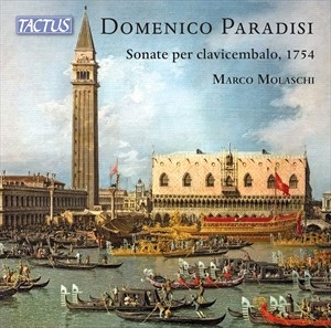 Paradisi Domenico - Sonate Per Clavicembalo i gruppen Externt_Lager / Naxoslager hos Bengans Skivbutik AB (4069626)