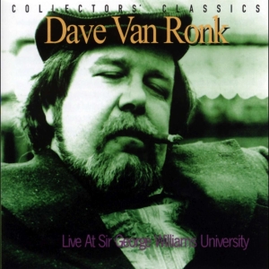 Ronk Dave Van - Live At Sir George Williams University i gruppen CD / Elektroniskt,World Music hos Bengans Skivbutik AB (4070062)