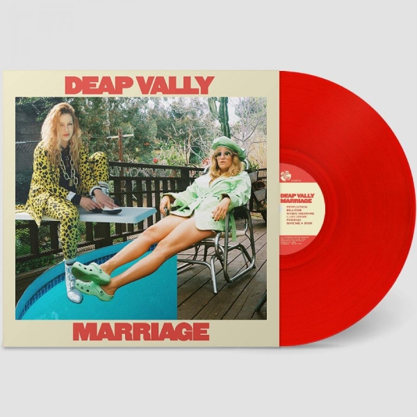 Deap Vally - Marriage (Red Vinyl) i gruppen VINYL / Pop-Rock hos Bengans Skivbutik AB (4071315)