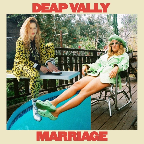 Deap Vally - Marriage (Orange Vinyl) i gruppen VINYL / Pop-Rock hos Bengans Skivbutik AB (4071316)
