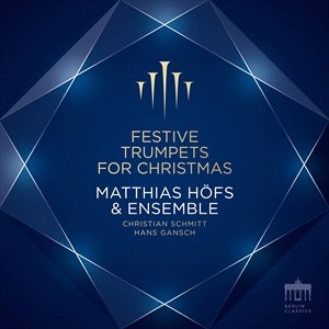 Tomaso Giovanni Albinoni George Fr - Festive Trumpets For Christmas i gruppen CD / Julmusik,Klassiskt hos Bengans Skivbutik AB (4071347)