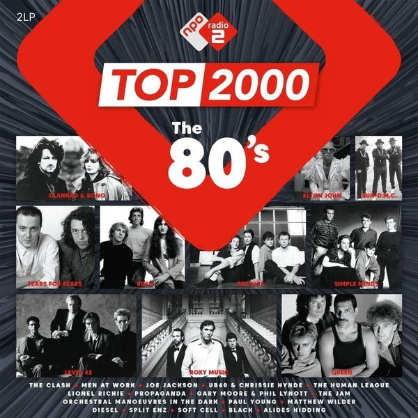 V/A - Top 2000: The 80's i gruppen VINYL / Pop hos Bengans Skivbutik AB (4073044)