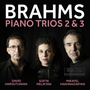 Hakhnazaryan / Haroutunian / Melikyan - Brahms: Piano Trios 2 & 3 i gruppen CD / Klassiskt,Övrigt hos Bengans Skivbutik AB (4073057)