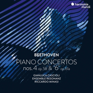 Cascialo Gianluca / Ensemble Resonanz /  - Beethoven Piano Concertos Nos.4 op.58 &  i gruppen CD / Klassiskt,Övrigt hos Bengans Skivbutik AB (4073061)