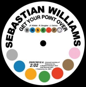 Sebastian Williams - Get Your Point Over i gruppen VINYL / RNB, Disco & Soul hos Bengans Skivbutik AB (4073103)