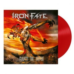 Iron Fate - Cast In Iron (Red Vinyl Lp) i gruppen VINYL / Hårdrock/ Heavy metal hos Bengans Skivbutik AB (4073230)