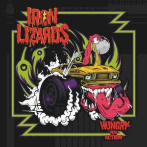 Iron Lizards - Hungry For Action Lp (Limited Red V i gruppen VINYL / Hårdrock,Pop-Rock,Reggae hos Bengans Skivbutik AB (4073677)