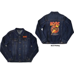 Ac/Dc - About To Rock Uni Denim Jacket:  i gruppen MERCHANDISE / Merch / Hårdrock hos Bengans Skivbutik AB (4073818r)