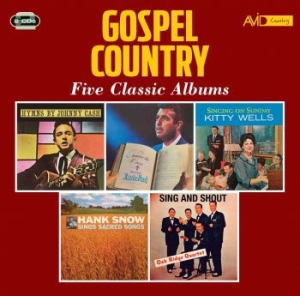 Country Gospel - Five Classic Album - Various Artists i gruppen CD / Nyheter / Country hos Bengans Skivbutik AB (4073879)