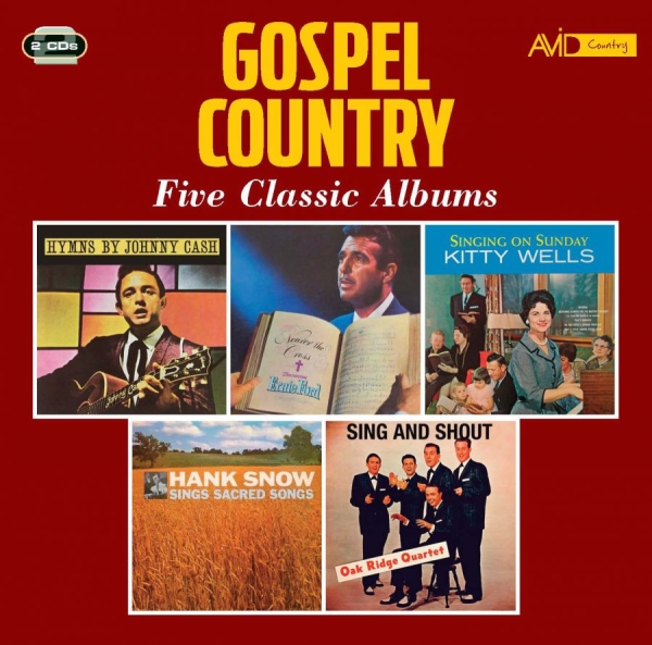 Various Artists - Country Gospel - Five Classic Album i gruppen CD / Toppsäljare hos Bengans Skivbutik AB (4073879)