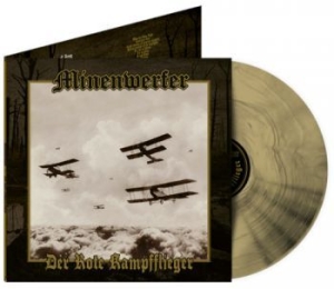 Minenwerfer - Der Rote Kampfflieger (Gold Marbled i gruppen VINYL / Hårdrock hos Bengans Skivbutik AB (4073939)