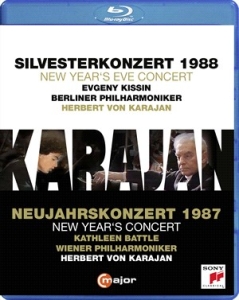 Johann Strauss I Johann Strauss Ii - New Year's Eve Concert 1987 & 1988 i gruppen MUSIK / Musik Blu-Ray / Klassiskt hos Bengans Skivbutik AB (4073995)