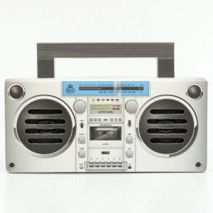 GPO - GPO Bronx Bluetooth Högtalare - Silver i gruppen ÖVRIGT / Merch Nyheter hos Bengans Skivbutik AB (4074622)