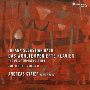 Staier - J.S. Bach: Das Wohltemperierte Klavier (Zweiter Teil) i gruppen CD / Klassiskt,Övrigt hos Bengans Skivbutik AB (4075083)