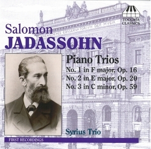 Jadassohn Salomon - Piano Trios 1-3 i gruppen Externt_Lager / Naxoslager hos Bengans Skivbutik AB (4075241)