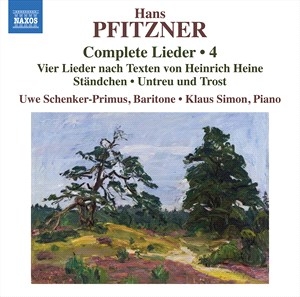 Pfitzner Hans - Complete Lieder, Vol. 4 i gruppen Externt_Lager / Naxoslager hos Bengans Skivbutik AB (4075253)