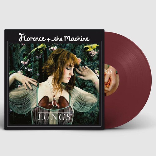 Florence + The Machine - Lungs (Red Vinyl) i gruppen VINYL / Pop hos Bengans Skivbutik AB (4076293)