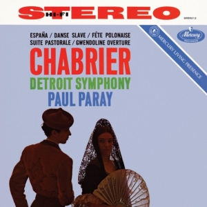 Detroit Symphony Orchestra Paul Pa - The Music Of Chabrier i gruppen VINYL / Klassiskt hos Bengans Skivbutik AB (4076754)