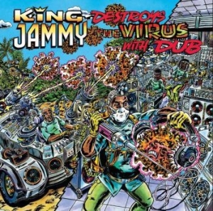 King Jammy - Destroy The Virus With Dub (Lp+Post i gruppen VINYL / Reggae hos Bengans Skivbutik AB (4076961)