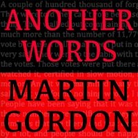 Gordon Martin - Another Words i gruppen CD / Pop-Rock hos Bengans Skivbutik AB (4077392)