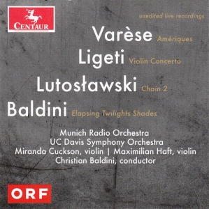 Christian Baldini - Varese, Ligeti, Lutoslawski, And Baldini i gruppen CD / Klassiskt,Övrigt hos Bengans Skivbutik AB (4078193)