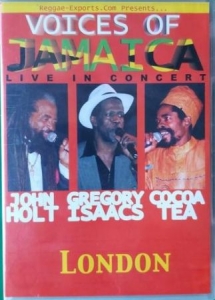 Holt John / Gregory Isaacs / Cocoa - Voices Of Jamaica - Live In Concert i gruppen ÖVRIGT / Musik-DVD & Bluray hos Bengans Skivbutik AB (4078345)