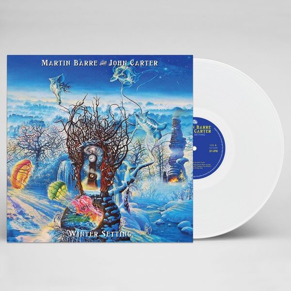 Barre Martin And John Carter - Winter Setting (White) i gruppen VINYL / Pop-Rock hos Bengans Skivbutik AB (4078379)