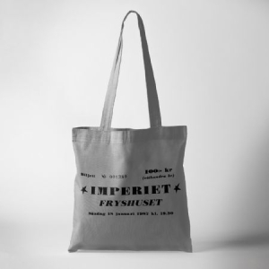 Imperiet - Tote bag Fryshuset Grå i gruppen Minishops / Imperiet hos Bengans Skivbutik AB (4078656)