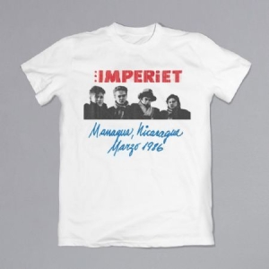 Imperiet - T-shirt Nicaragua ( tryck på båda sidor) in the group MERCH / T-Shirt / Summer T-shirt 23 at Bengans Skivbutik AB (4079018r)