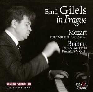 Gilels Emil - Emil Gilels In Prague i gruppen CD / Klassiskt,Övrigt hos Bengans Skivbutik AB (4080401)