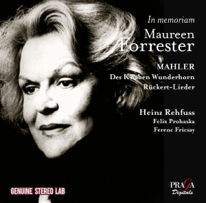 Mahler G. - In Memoriam Maureen Forrester i gruppen CD / Klassiskt,Övrigt hos Bengans Skivbutik AB (4080426)