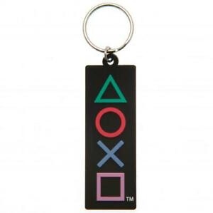 Playstation - Playstation (Shapes) Rubber Keychain i gruppen MERCHANDISE / Nyckelring /  hos Bengans Skivbutik AB (4082053)